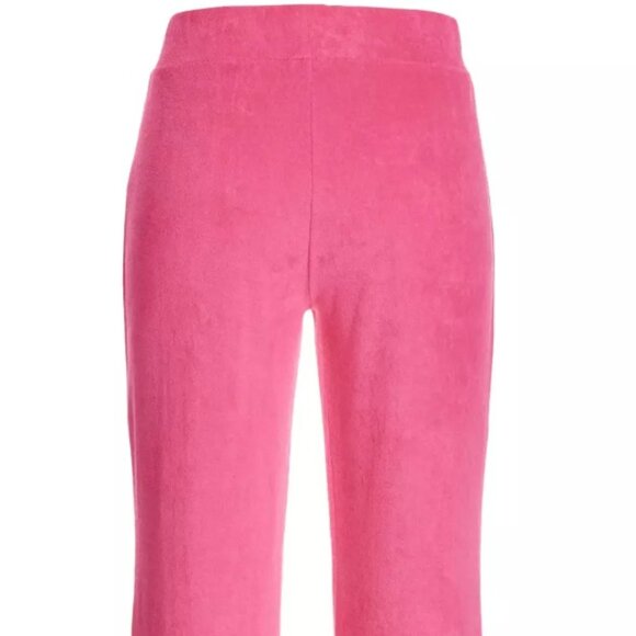 Boston Proper THREE PIECE Track Suit Pink Terry Cloth BARBIE XS Striped Stunning - Picture 5 of 16